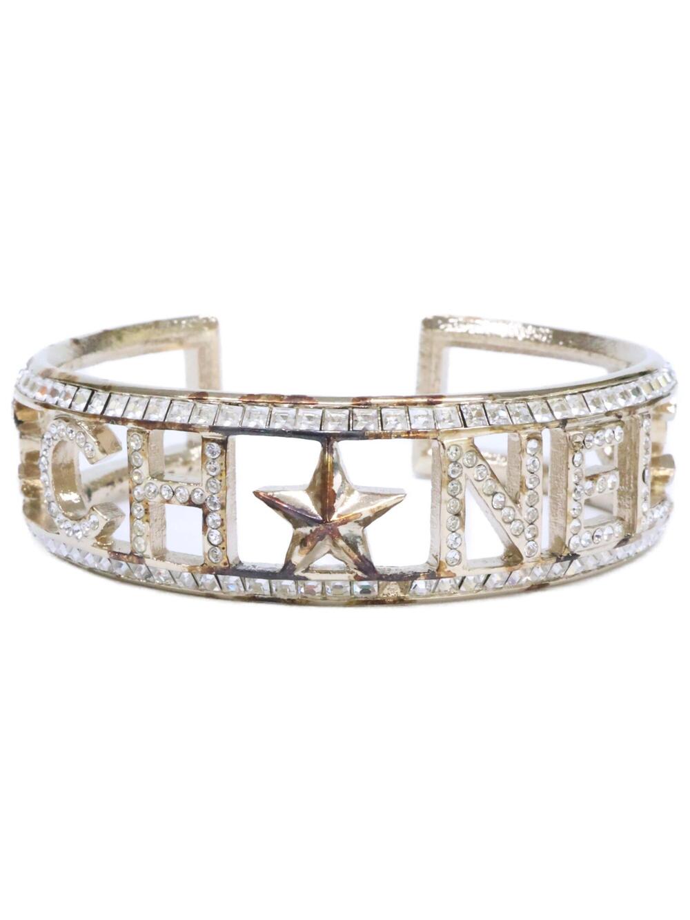 Chanel Cc Logo Star Bracelet Metal #351514C10B